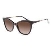 Giorgio Armani Striped Blue/Brown Shaded Sunglasses AR 8161 Brown, Dam