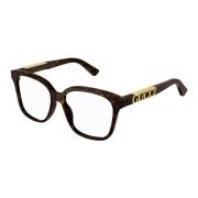 Gucci Dark Havana Eyewear Frames Brown, Unisex