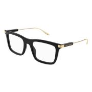 Gucci Black Eyewear Frames Black, Unisex