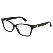 Gucci Svarta glasögonbågar Black, Unisex
