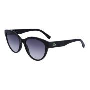 Lacoste Black/Grey Blue Shaded Sunglasses Black, Dam