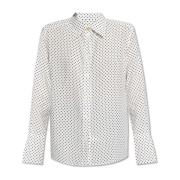 Paul Smith Skjorta med prickigt mönster White, Dam