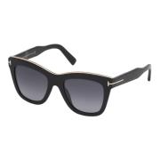 Tom Ford Julie Sunglasses - Black/Grey Shaded Black, Dam
