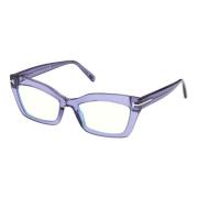 Tom Ford Eyewear frames FT 5766-B Blue Block Purple, Unisex