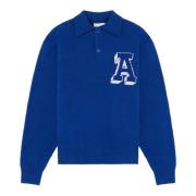 Axel Arigato Team Polo-tröja Blue, Herr