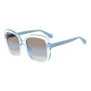 Kate Spade Blue/Light Brown Sunglasses Wenona/G/S Blue, Dam