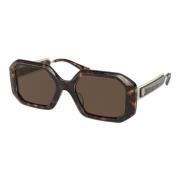 Tory Burch Solglasögon Brown, Dam