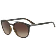 Giorgio Armani Matte Dark Havana Sunglasses Brown, Dam