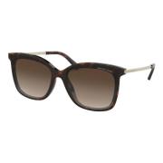 Michael Kors Zermatt Sunglasses Dark Havana/Light Brown Shaded Brown, ...