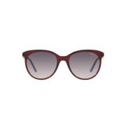 Vogue Transparent Bordeaux Sunglasses Multicolor, Dam