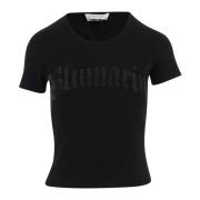 Blumarine T-Shirts Black, Dam