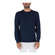 Ralph Lauren Bomull Crew Neck Sweater Blue, Herr
