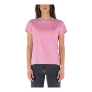 Ralph Lauren Klassiskt Logot-shirt Pink, Dam