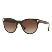 Versace Medusa Charm Sunglasses Brown, Dam