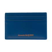 Alexander McQueen Wallets Cardholders Blue, Herr