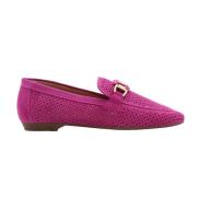 Scapa Stiliga Mocassin Loafers för Kvinnor Pink, Dam