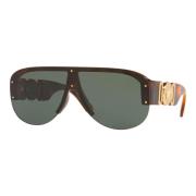 Versace Medusa Biggie Sunglasses Havana/Dark Green Brown, Herr