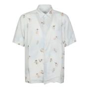 Family First Short Sleeve Shirts Multicolor, Herr