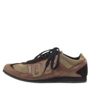 Dolce & Gabbana Pre-owned Pre-owned Canvas sneakers Brown, Dam