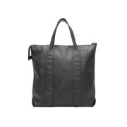 Fendi Vintage Pre-owned Laeder totevskor Black, Dam