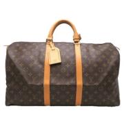 Louis Vuitton Vintage Pre-owned Canvas resvskor Brown, Dam