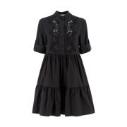 Ermanno Scervino Short Dresses Black, Dam
