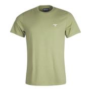 Barbour T-Shirts Green, Herr