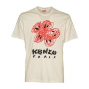 Kenzo T-Shirts Beige, Herr