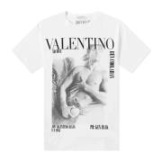 Valentino T-Shirts White, Herr