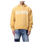 Dsquared2 Hoodies Yellow, Herr