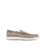 Santoni Loafers Gray, Herr