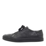 Gucci Vintage Pre-owned Belagd canvas sneakers Black, Dam
