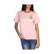Moschino Stilren och mångsidig rosa T-shirt Pink, Dam