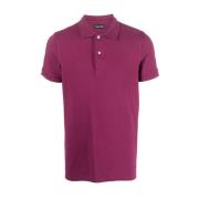 Tom Ford Polo Shirts Purple, Herr