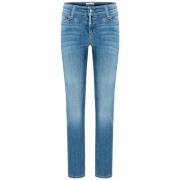 Cambio Slim-fit Superstretch Seam Shaping Jeans Blue, Dam