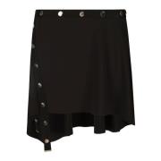 The Attico Short Skirts Black, Dam