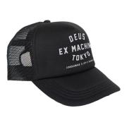 Deus Ex Machina Tokyo Address Trucker Keps Svart Polyester Black, Unis...
