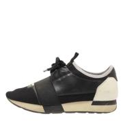 Balenciaga Vintage Pre-owned Laeder sneakers Black, Dam