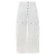 Off White Trousers White, Dam