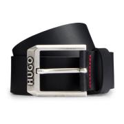 Hugo Boss Belts Black, Herr