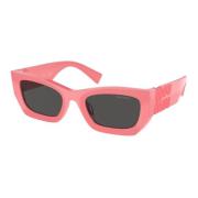 Miu Miu Dark Pink/Dark Grey Sunglasses Pink, Dam