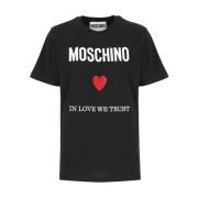 Moschino T-Shirts Black, Dam
