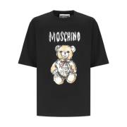 Moschino T-Shirts Black, Herr