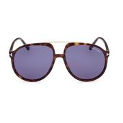 Tom Ford Klassiska Pilotstil Solglasögon Brown, Unisex