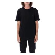 Golden Goose Black Star T-Shirt Black, Herr