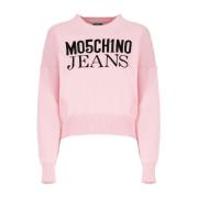 Moschino Round-neck Knitwear Pink, Dam
