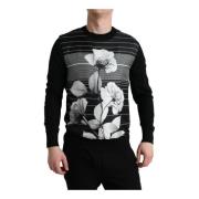 Dolce & Gabbana Round-neck Knitwear Multicolor, Herr