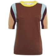 Marni Pre-owned Pre-owned Tyg toppar Brown, Dam