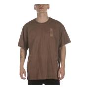 Iuter T-Shirts Brown, Herr