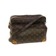 Louis Vuitton Vintage Pre-owned Canvas louis-vuitton-vskor Brown, Dam